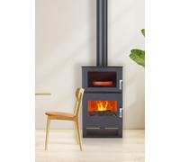 Poêle à bois avec Four Verso F 9kW ÉcoDesign Énergie