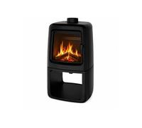 Poêle à bois BALDUR 6 kW Fonte Noir H78.8xL71xP42 cm