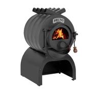 Poêle à bois Bruno Mini II 10 kW Socle Move, Sans Habillage latéral