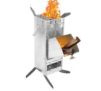 Poêle à Bois | Chauffage en Acier Robuste Antirouille - Petit Chauffage au Bois,pour Intérieur Extérieur Jardin Terrasse BBQ Pêche Chasse Pique-Nique