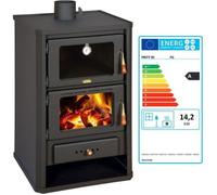 Poêle à bois Cheminée Cuisinière Four Cuisinière Prity FG 14,2kw.