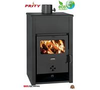 Poêle à Bois Cheminée Prity K2 D 11,6kw. ECO PLANET 2025