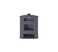 Poêle à Bois d'angle en Acier CH-4 R 9,5kW avec Four