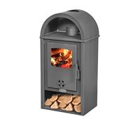 Poêle à Bois Dikar 10 kW Sannover Noir G