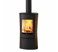 Poêle à bois Edilkamin Klass 10,1 kW acier bronze