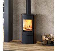 Poêle à bois Edilkamin Klass 10,1 kW acier bronze