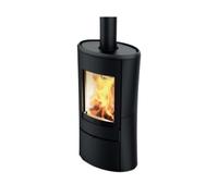 Poêle à bois Edilkamin Klass 10,1 kW acier noir