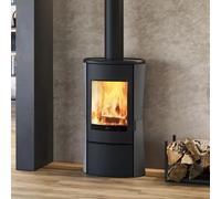 Poêle à bois Edilkamin Klass 10,1 kW Gris acier