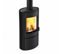 Poêle à bois Edilkamin Klass 10,1 kW Keramik Mattschwarz