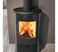 Poêle à bois Edilkamin Klass GL 10,1 kW Gris acier