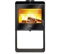 Poêle à bois en acier Invicta Borée 7.5kW 70m²