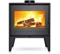 Poele a Bois en acier Puissance optimale: 8 kW Ma : 10 kW Bûches 52 cm Raccor