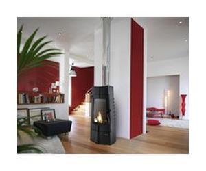 Poêle à bois en fonte Invicta Chamane 10kW 120m²