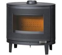 Poêle à bois en Fonte Invicta KAORI anthracite 6478-44