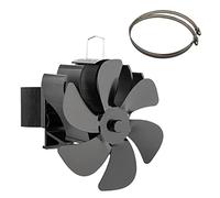 Poêle à bois - Entretien silencieux - Disperse l'air chaud dans la maison - Petit pour votre maison