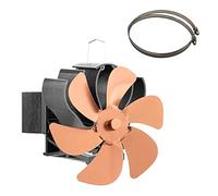 Poêle à bois - Entretien silencieux - Disperse l'air chaud dans la maison - Petit pour votre maison