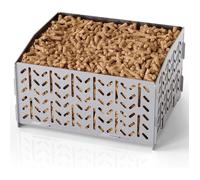 Poêle à bois et accessoires - LUVANO - Acier - Panier - Granules - Insert - Inoxydable - Bruleur - Pellet - Reservoir