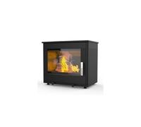 Supra - Poêle à bois étanche 7.3kw noir FR9016120B
