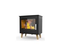 Supra Poêle à bois FR9016170B étanche 7,3 kW noir