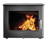 Poêle à bois étanche 9kw noir Supra udo rabaisse noir G