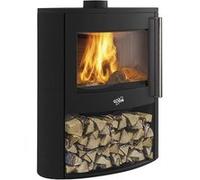 Poêle à bois étanche Coggia2-1V sur bûcher 388245