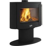 Poêle à bois étanche Godin Coggia2-1V sur pied 388243 G