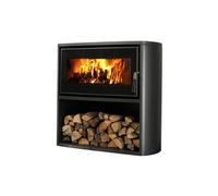 Poêle à bois étanche Laslo bûcher de 7kw