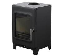Poêle à bois étanche Supra Théodore 4,8 KW Noir