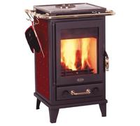 Poêle à bois Fireplace Florenz 7 kW céramique bordeaux