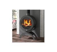 Godin - Poêle à bois fonte 10kw anthracite 410101ANTH