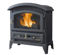 Godin - Poêle à bois fonte 10kw anthracite 410101ANTH