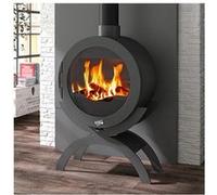 Godin - Poêle à bois fonte 10kw anthracite 410101ANTH