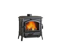 Poêle à bois fonte 11.9kw anthracite Nordica Extraflame 7119101 noir G