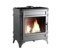 Poêle à bois fonte Siam 8-18kW Bûches 60cm 9170-44