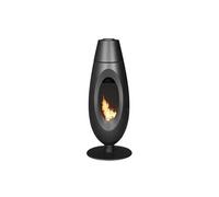 Poêle à bois fonte 5kw anthracite p614904