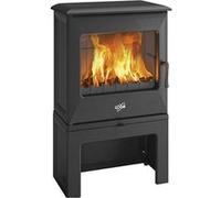 Poêle à bois fonte 5kw noir Godin 388150PEINTANTHRACITE Noir G