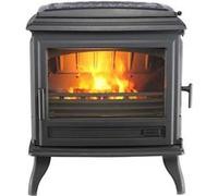 Godin Poêle à bois Revin Top 366149 – Fonte 7 kW Anthracite