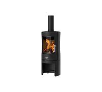 Poêle à bois longiligne GODIN - 388144ANTH