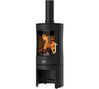 Poêle à bois longiligne GODIN - 388144ANTH