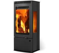 Poêle à bois TALMA TRI VISION acier - vertical - 9,1kW - 45,8 x 105,8 x 43,8 cm