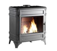 Poêle à bois fonte Siam 8-18kW Bûches 60cm 9170-44