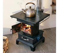 Poêle à Bois for Le Chauffage Domestique, Réchaud de Camping Polyvalent for Tente, Pique-Niques, Chasser, Pêcher, Cuisiner, Barbecue