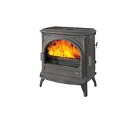 Godin Poêle à bois 366201PEINTANTH en fonte 11 kW Noir
