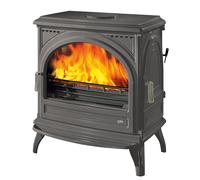 Godin Petit Carvin Bois de chauffage Anthracite, Noir