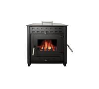 INTERSTOVES - Poêle À BOIS HUGO 9 | BÛCHES 50CM - Noir