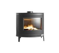 Poêle à bois en Fonte Invicta KAORI anthracite 6478-44