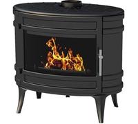 Poêle à bois en fonte Invicta Mandor 12kW 145m²