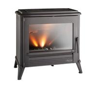 Poêle à Bois - INVICTA - MODENA - 10 kW - Fonte - Anthracite