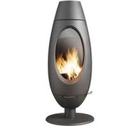 Poêle à bois - INVICTA Ode - 10 KW - Fonte - Bûches 25 cm