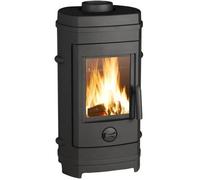 Poêle à bois INVICTA Remilly - Puissance optimale: 7 kW - Max: 10,5 kW - Bûches 33 cm max - Fonte - Fabriqué en France - Ecodesign